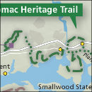 Potomac Heritage Trails map