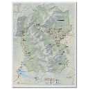 Rocky Mountain National Park map poster