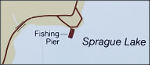 Sprague Lake trailhead map