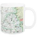 Sequoia National Park map mug