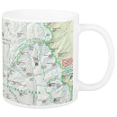 Sequoia National Park map mug