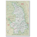 Sequoia National Park map poster