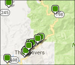 Interactive Sequoia lodging map
