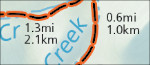 Timber Creek Trail map