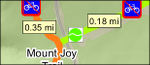 Valley Forge Mt. Joy trail map