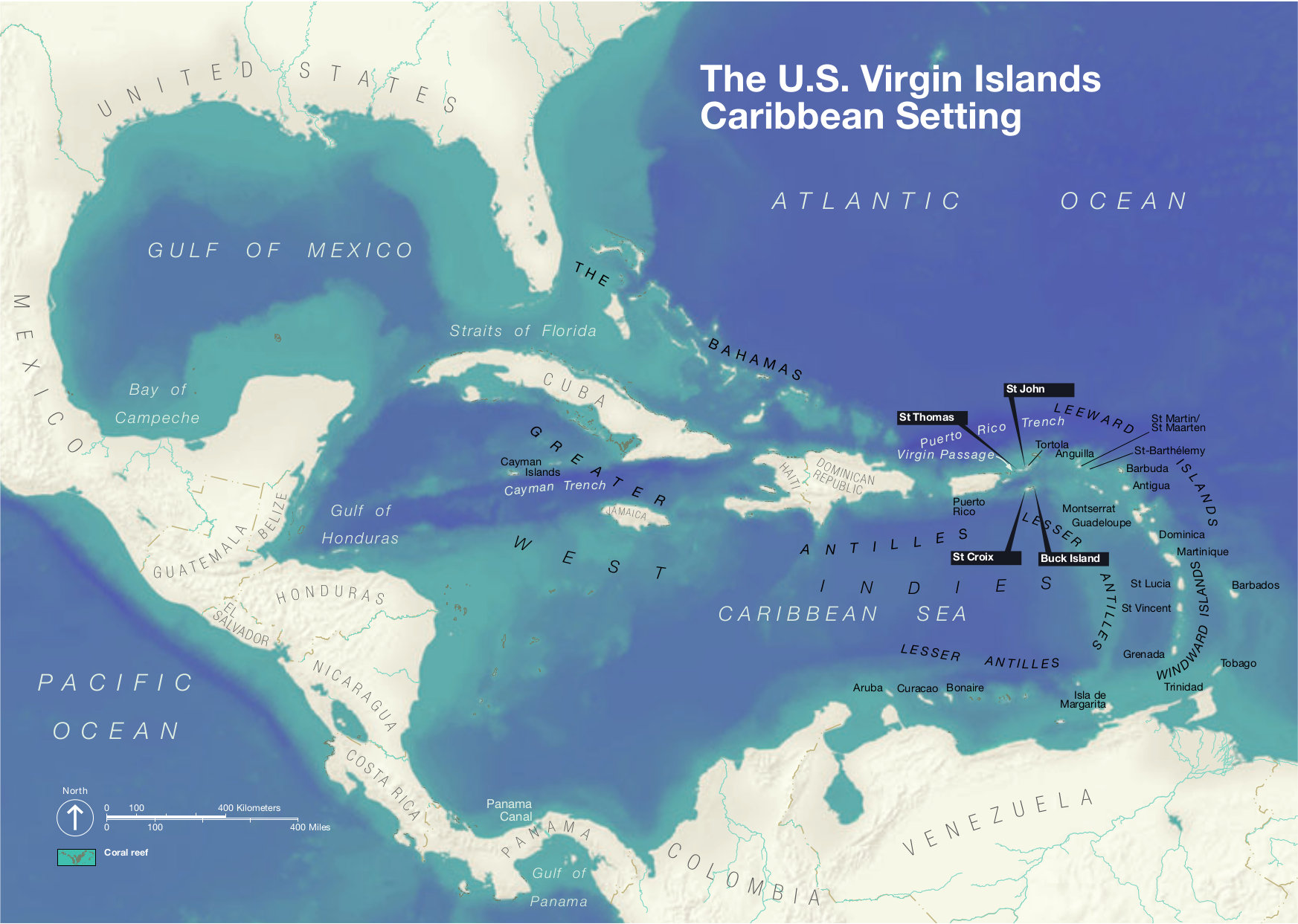 Map Of The Virgin Islands Maping Resources 9100