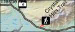 Wrangell-St Elias McCarthy Road map