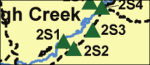 Yellowstone backcountry map