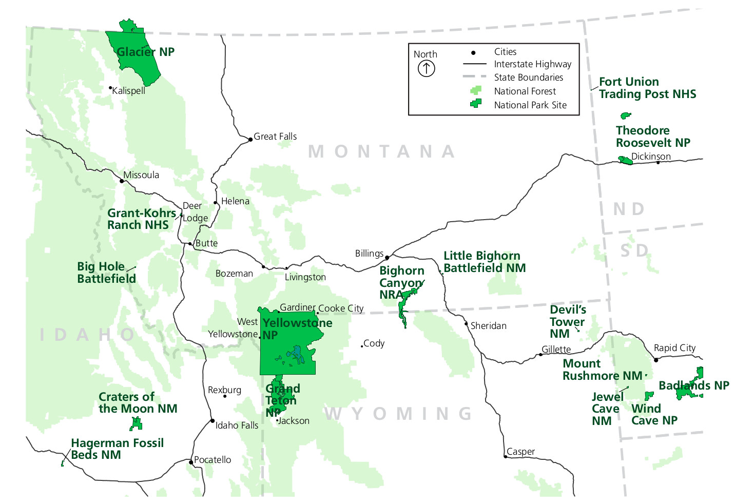 Yellowstone Maps Npmaps Com Just Free Maps Period