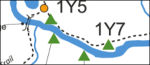 Yellowstone River backcountry map