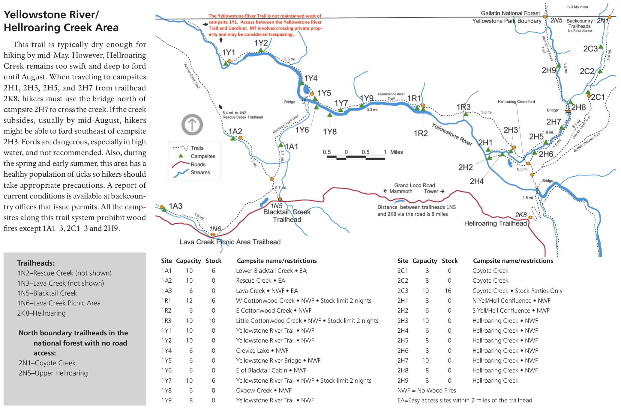 Yellowstone Maps Just Free Maps Period 3982