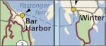 Acadia Main map