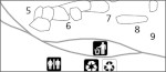 Belle Campground map