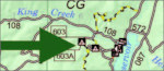 Bryce Canyon camping map