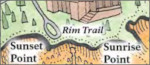 Bryce Canyon Junior Ranger map