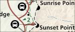 Bryce Canyon park map