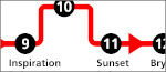 Bryce Canyon shuttle map