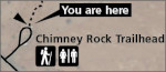 Chimney Rock trail map