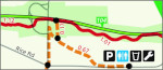 Chisha Foka trail map