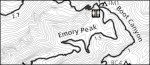 Chisos Mountains trail map
