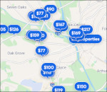 Congaree lodging map