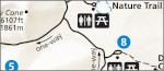Craters of the Moon park map