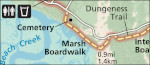 Cumberland Islands south end trail map