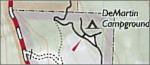 DeMartin trail map