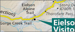 Denali National Park map