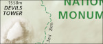 Devils Tower map