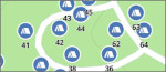 Elk Mountain Campground map