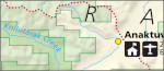 Gates of the Arctic National Park map