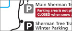 Giant Forest winter parking map