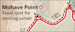 Grand Canyon Rim trail map