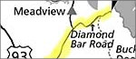 Grand Canyon Skywalk map