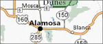 Great Sand Dunes road map