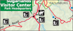 Great Smoky Mountains park map