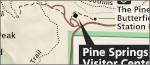 Guadalupe Mountains National Park map