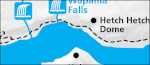 Hetch Hetchy map