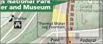 Hot Springs National Park map