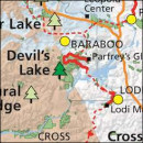Ice Age National Scenic Trail map