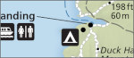 Isle au Haut map