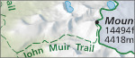 Kings Canyon map