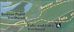 Lake Clark National Park trail map
