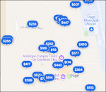 Interactive Lake Powell lodging map