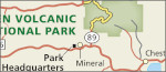 Lassen road map