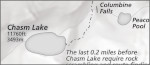 Longs Peak trail map