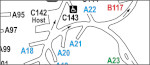 Mathews Arm Campground map