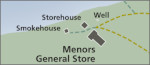 Menors Ferry map