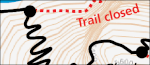 Mist Trail winter route map